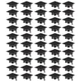 thumbnail image 2 of 50 Piezas Tarjetas de Graduación de Decoración de Graduación Yuyangstore Negro/Rojo/Azul Tarjeta de lugar de vidrio, 2 of 7