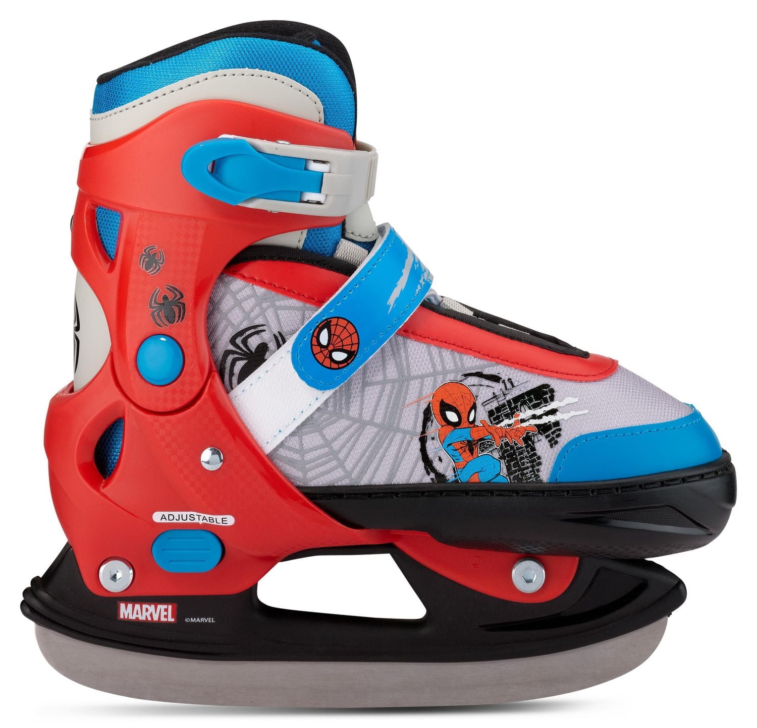Marvel Spider-Man Adjustable Switcher Skates, extra small (Y8 - Y11), red
