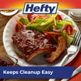 thumbnail image 3 of Hefty Everyday Soak-Proof Foam AIF9 Plates, White, 10.25 Inch, 60 Count, 3 of 3