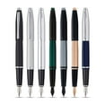 thumbnail image 5 of Cross Calais Polished Chrome Medium Nib Fountain Pen, 5 of 6