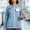 Light Blue, variant on Scrub Jackets for Women Fleece Lined Zipper Bomber Jacket Soft Warm Medical Nurse Coats with Pockets,Size S-XXL