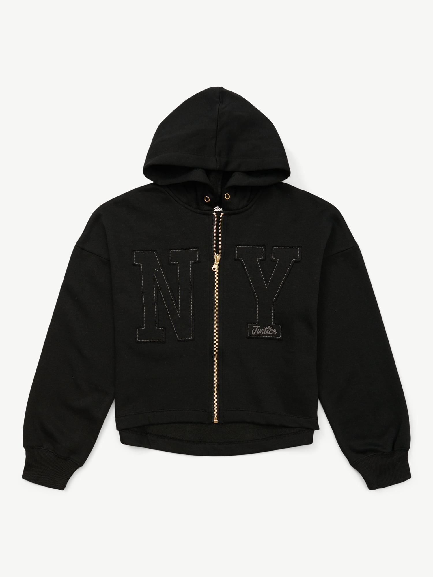 Justice Girls Full Zip Fleece Hoodie, Sizes XS - XLP