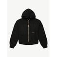 thumbnail image 4 of Justice Girls Full Zip Fleece Hoodie, Sizes XS - XLP, 4 of 6
