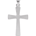 thumbnail image 2 of 925 Sterling Silver Polished Religious Faith Cross Pendant Necklace Pendant for Women - 3.0 Grams, 2 of 2