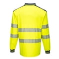 thumbnail image 2 of Portwest - Polo PW3 de Manga Larga para Hombre (Amarillo, Marino), 2 of 2