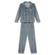 thumbnail image 4 of Conjunto de pijama informal de terciopelo suave para niños, Top de manga larga con pantalones, ropa de dormir para fiesta de Navidad, ropa de estar por casa, 4 of 4