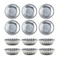 thumbnail image 1 of unbranded 12Ud De Tartaletas De Aluminio Para Con Recubrimiento Antiadherente Para Cocina, 1 of 8