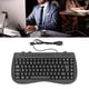 thumbnail image 3 of Mini teclado teclado con cable de plástico duradero portátil pequeño ergonómicamente ajustable para computadora portátil para computadoras de escritorio, 3 of 8