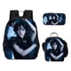 thumbnail image 1 of Wednesday Three-piece School Bag Backpack For Elementary And Middle School Students Adjustable Shoulder Strap,large Capacity,fashion Design, 1 of 5