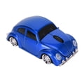 thumbnail image 3 of Ratón inalámbrico rojo estilo deportivo de 2,4 GHz con receptor USB y linterna frontal LED de 1600 DPI para ordenador portátil o de escritorio, color azul, 3 of 14
