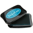 thumbnail image 2 of StazOn Solvent Ink Pad-Teal Blue, 2 of 2