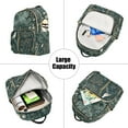 thumbnail image 5 of FORMRS Mini Backpack Purse for Women Travel Daypack Casual Shoulder Bag, Floral Forest Scene, 5 of 7