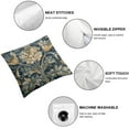 thumbnail image 4 of Awypu William Morris Pimpernel Decorative Throw Pillow Covers Set of 2 Soft Pillowcases Home Decor Living Room Cushion Case for Bed Couch Car White, 4 of 6