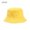 yellow, variant on Children Girls Cotton Casual Sun Caps Candy Color Fisherman Cap Bucket Hat YELLOW