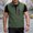 (Casual 39)Army Green, variant on Winter Vest for Men Fashion Sleeveless Jacket Big & Tall Casual Solid Color Nylon Mesh Lining Breathable Stand-Up Collar Zippered Multi-Pocket Top Plus Size