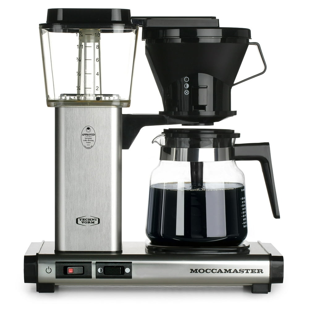 Technivorm Moccamaster KB741 Coffee Brewer Brushed Silver Walmart