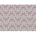 thumbnail image 2 of Zelouf Morris Ditzy On Skylar Rayon Crepe  , Sewing, DIY, Crafts Fabric by the Yard, 314 Red/cream, 1 Yard, 2 of 2