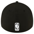 thumbnail image 4 of Men's New Era Black Sacramento Kings Logo 39THIRTY Flex Hat, 4 of 6