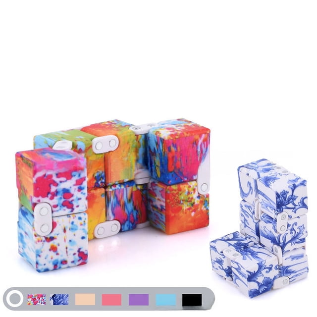 Juguetes de descompresión Cubo de Rubik infinito Cubo de Rubik infinito Juguetes de descompresión Cubo de Rubik de bolsillo abatible Jugar