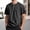 Black, variant on Henley Shirts for Men Summer Casual Short Raglan Sleeve Crewneck Relaxed Fit Athletic Tshirts Mens Tees