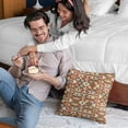 thumbnail image 2 of Plutus Brands Multi-Color Plutus Morocco Damask Luxury Throw Pillow 16 in x 16in, Double Sided 16" x 16", 2 of 2