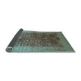 thumbnail image 2 of Ahgly Company Indoor Rectangle Oriental Light Blue Industrial Area Rugs, 2' x 5', 2 of 4