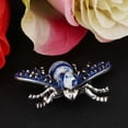 thumbnail image 4 of Broche en forma de de cristal 3D con cuello en forma de Broche en forma de boutonniere Azul Yuyangstore  Abeja Insecto Broche Pin, 4 of 8