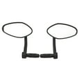 thumbnail image 1 of Bike Rear View Mirror, Wider Field Of View Anti  Glass Adjustable Rearview Mirror Left and Right  for Electric Bikes for 15-17.5mm 17.5-20mm, 1 of 8