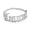 Taurus, variant on 12 Zodiac Old English Letter Ring ,Silver Plated Constellation Rings for Women Adjustable Stainless Steel Zodiac Sign Rings Horoscope Astrology Birthday Jewelry Gifts for Women