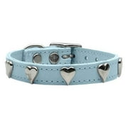 Heart Leather Baby Blue 10