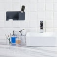 thumbnail image 3 of Estante de almacenamiento para secador de pelo, estante para colgar secador de pelo para baño, estante para guardar artículos diversos, 3 of 7