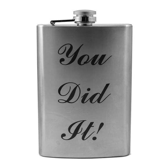 8oz You Did It! Flask L1