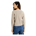 thumbnail image 2 of INC Womens Beige Long Sleeve Open Cardigan Button Up Sweater Size: L, 2 of 4