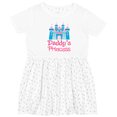 thumbnail image 3 of Inktastic Princess (daddy's) Girls Toddler Dress, 3 of 5