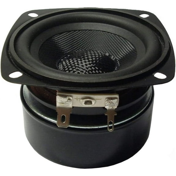 1pcs 3 Inch Fiberglass Full Range Speaker 4/8Ohm 15W Waterproof Audio Bookshelf Speaker Unit Home Theater Loudspeaker (Size : 8Ohm)