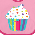 thumbnail image 4 of Inktastic 1st Birthday Cupcake Boys or Girls Baby Bib, 4 of 4