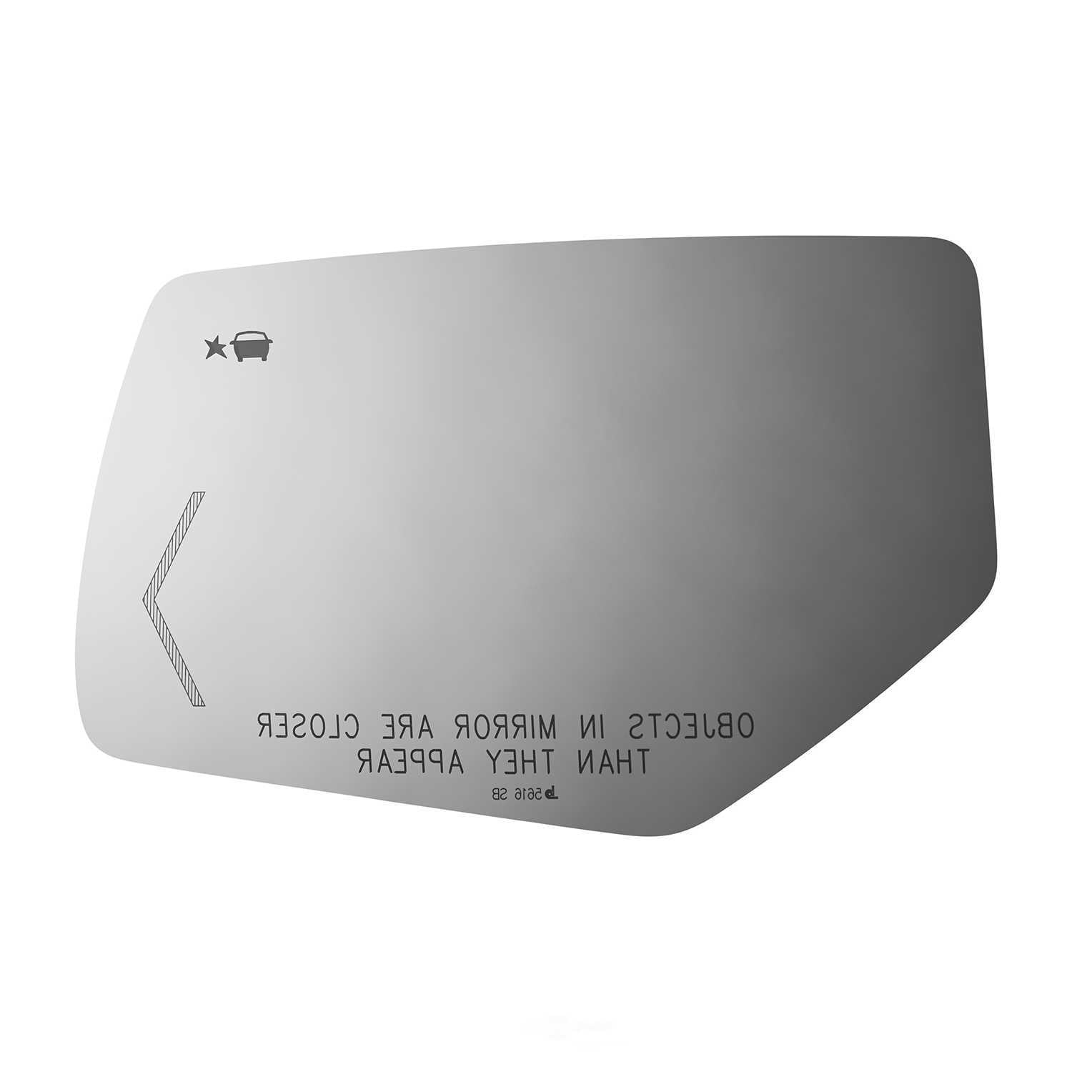 Burco Side View Mirror Replacement Glass - Clear Glass - 5616SB