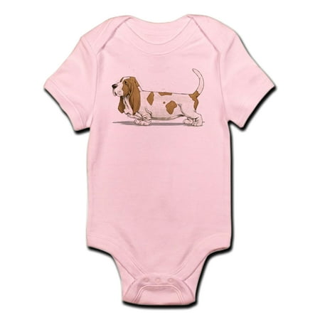 

CafePress - Basset Hound Infant Bodysuit - Baby Light Bodysuit