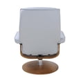 thumbnail image 3 of Starline Designs LLC Scandinavian / European-styled recliner and ottoman, 3 of 5