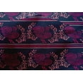 thumbnail image 4 of oneOone Cotton Silk Fabric Stripe|Leaves & Hen Block Printed Craft Fabric BTY 42 Inch Wide, 4 of 4