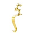 thumbnail image 4 of Christmas Stocking Holder, Mantel Hook Golden Color Snowflake Tree Holiday Decoration Xmas Gift Bag Sock, 4 of 5