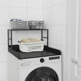 thumbnail image 3 of Washer Dryer Countertop Laundry Guard with Laundry Room Shelf for Single Washer/Dryer, 3 of 7