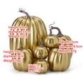 thumbnail image 7 of 7Pcs Artificial Pumpkins for Decorating, Assorted Faux Pumpkin Cute Foam Pumpkins for Halloween Thanksgiving Party, 7 of 7