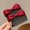 2 pieces Burgundy Bow Hair Clip Comb, variant on 2-Pack/3-Pack Bow-Knot Hair Comb Additions | Black, White, Red - Perfect Women'S Gift, Unisex-Adult, Suitable for Normal and Relaxed-Textured Hair
