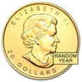 thumbnail image 2 of Canada 1/2 oz Gold Maple Leaf (Random Year), 2 of 2