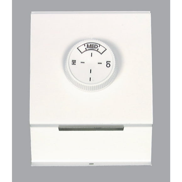 Fahrenheat FTA1A THERMOSTAT à Poteau Simple Blanc, Format Grand