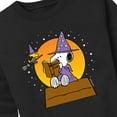 thumbnail image 3 of Peanuts - Sorcerer Woodstock - Toddler And Youth Crewneck Fleece Sweatshirt, 3 of 6