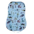 thumbnail image 1 of Cochecito De Bebé Baoblaze Cojín para asiento de cochecito Impreso Animal Resisten 63x46x4cm, 1 of 8