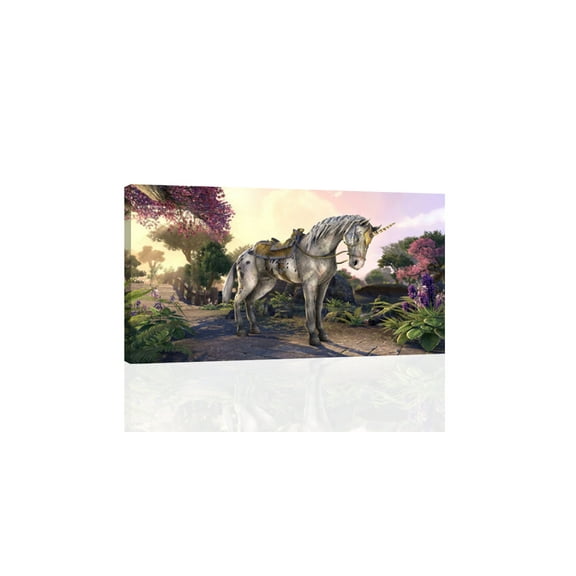 Unicorn II - CANVAS OR PRINT WALL ART