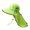 Fluorescent green, variant on High Fluorescent Color Fisherman Hat Wide Brims Sunshade Hat with Sun Protections For Outdoor Enthusiast